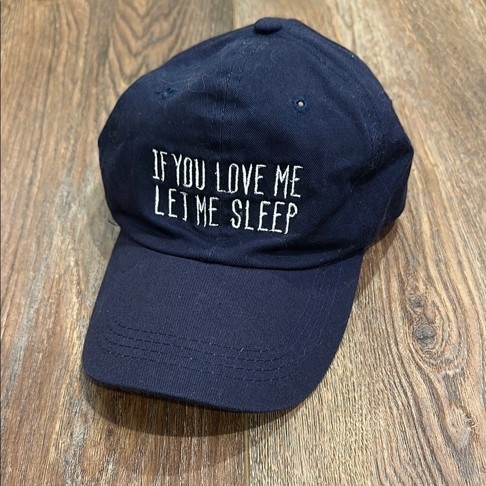 💚Navy Blue Embroidered Women's Cap💚